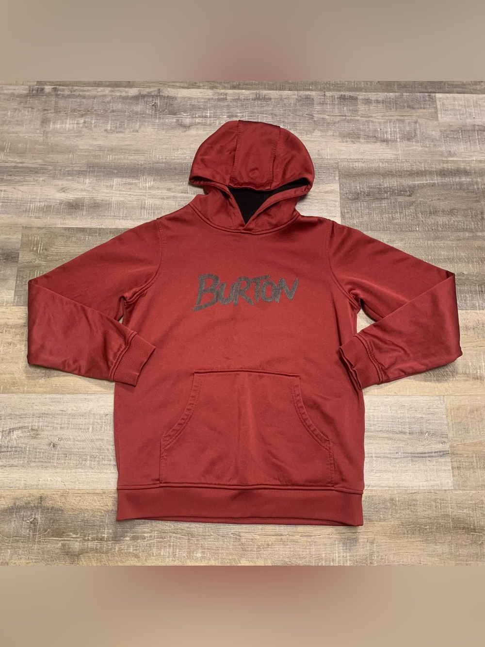 Burton Snowboard Dryride Burgundy Hoodie Sweatshirt Women’s XL